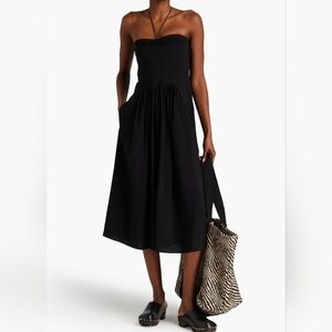 NWT Vince Ruched Halter Neck Dress Sz Xlarge